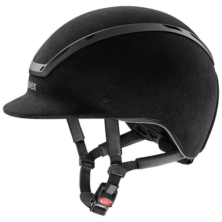 uvex Exxeed Classical Reithelm Black Mat, Gr. Xxs-S von Uvex