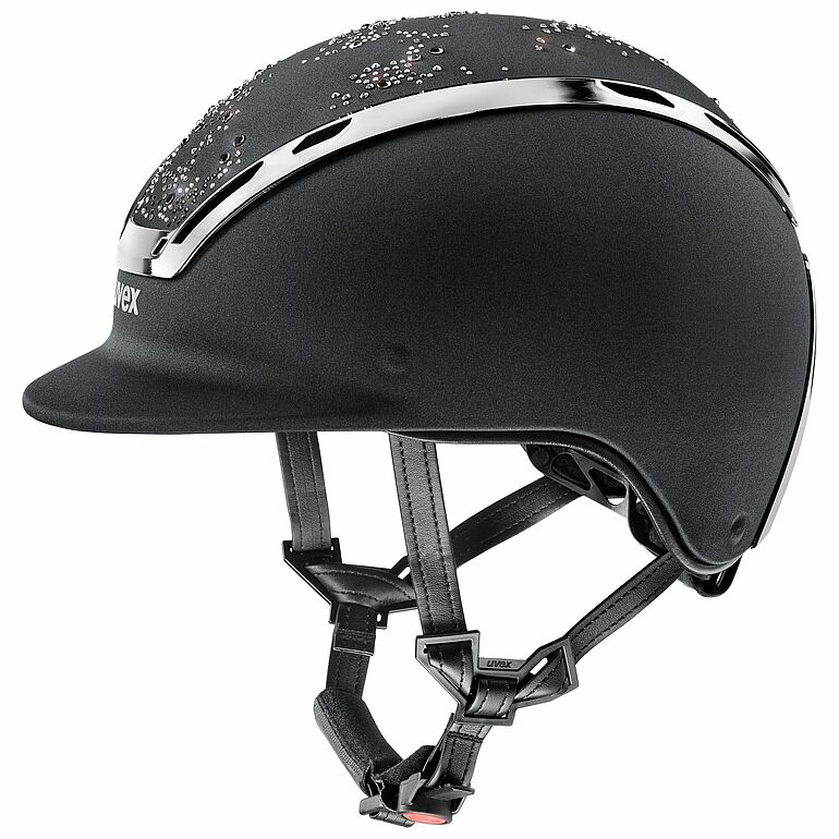 uvex Exxeed Diamond Reithelm Black, Gr. M-L von Uvex