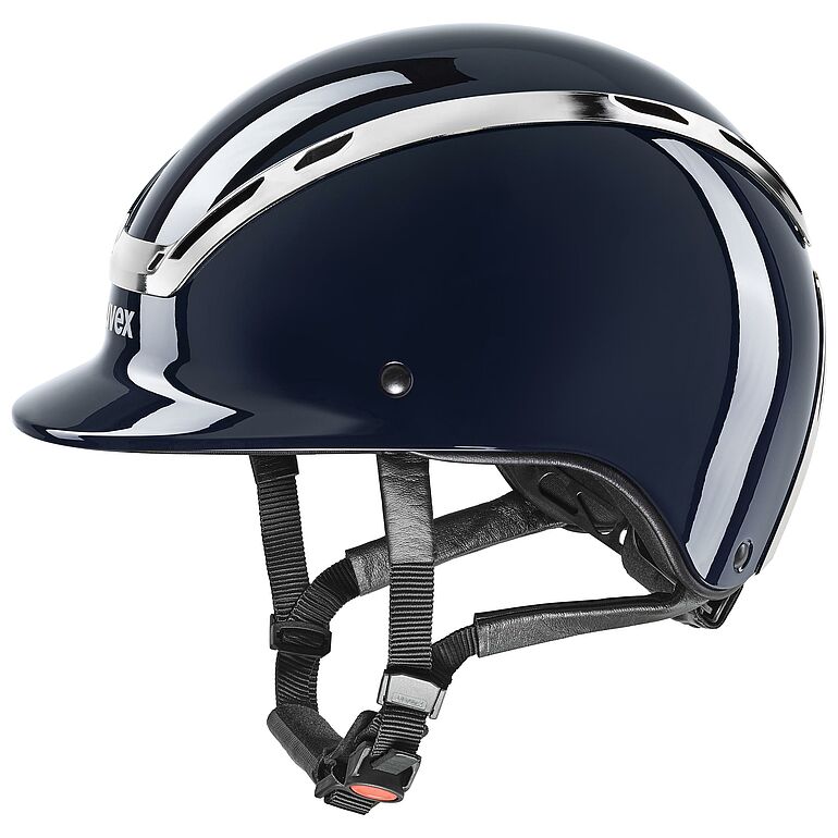 uvex Exxeed Shiny Chrome Reithelm Navy, Gr. L-Xl uvex Exxeed Shiny Chrome Reithelm Navy, Gr. L-Xl von Uvex