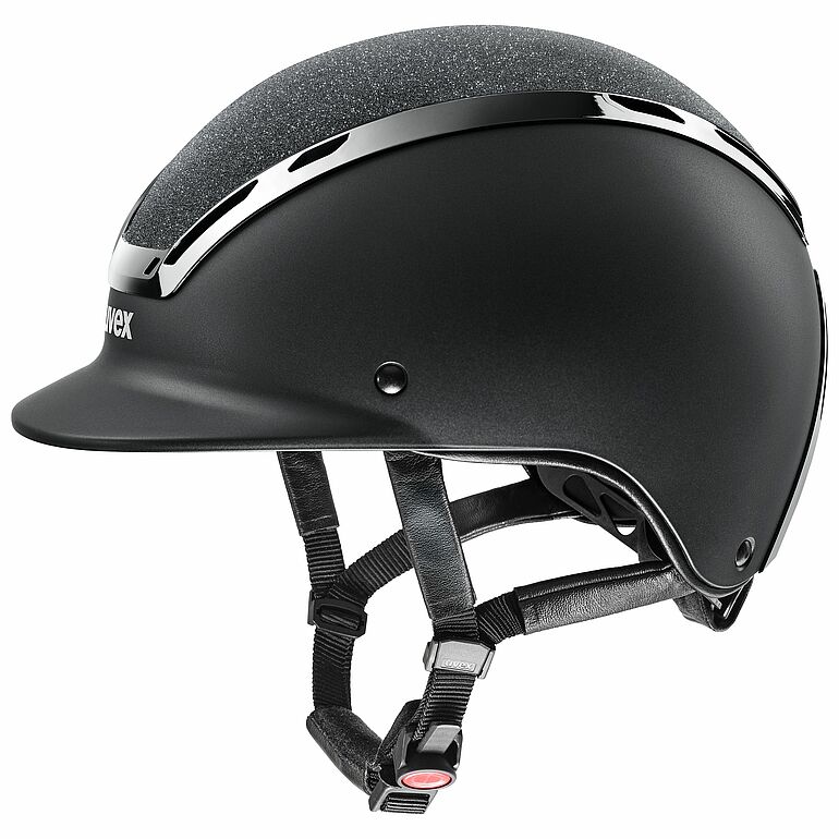 uvex Exxeed Starshine Reithelm Black, Gr. S-M von Uvex
