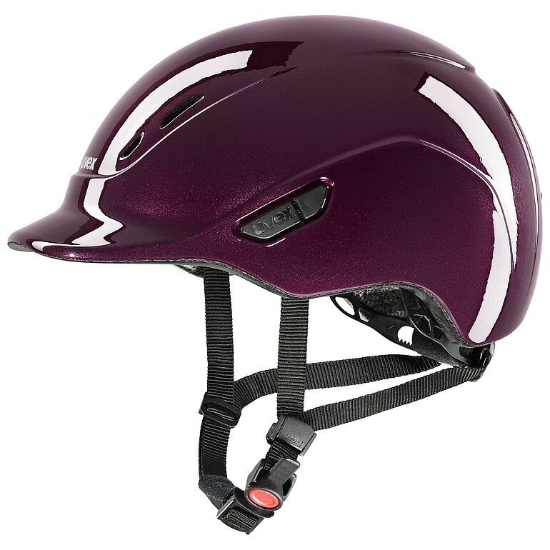 uvex Kidoxx Shiny Reithelm Burgundy, Gr. 3XS-Xs uvex Kidoxx Shiny Reithelm Burgundy, Gr. 3XS-Xs von Uvex