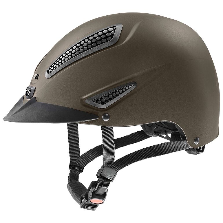 uvex Perfexxion Iii Reithelm Brown Matt, Gr. Xxs-S von Uvex