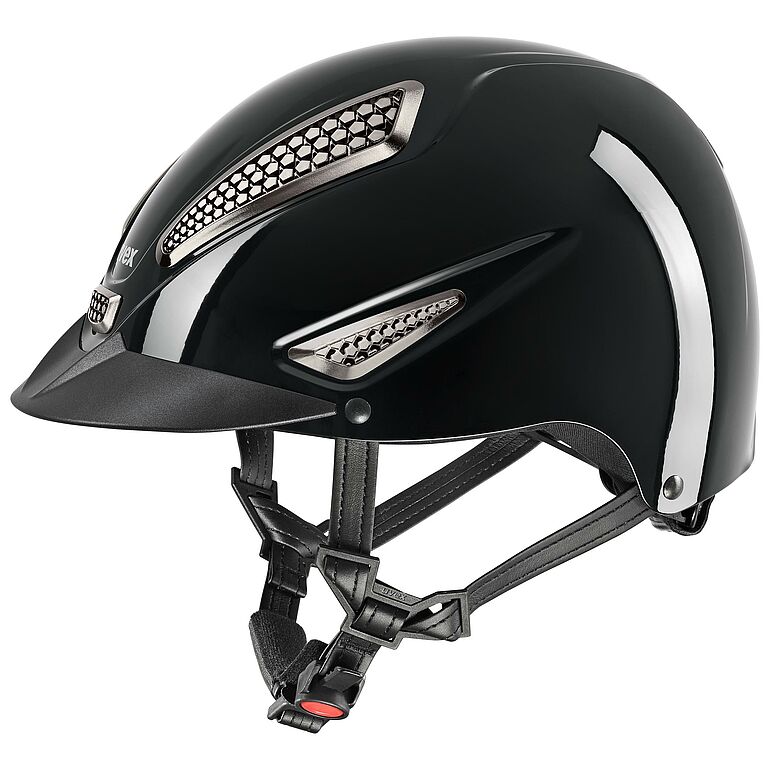 uvex Perfexxion Iii Shiny Reithelm Black, Gr. S-M von Uvex