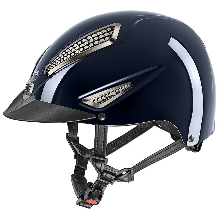 uvex Perfexxion Iii Shiny Reithelm Navy, Gr. Xxs-S von Uvex