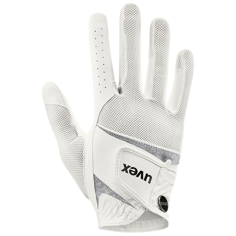 uvex Sumair Glamour Reithandschuh White-Silver, Gr. 6 uvex Sumair Glamour Reithandschuh White-Silver, Gr. 6 von Uvex