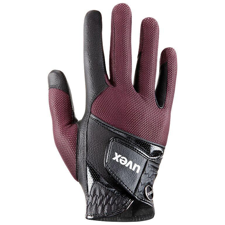 uvex Sumair Reithandschuh Black-Burgundy, Gr. 7.5 uvex Sumair Reithandschuh Black-Burgundy, Gr. 7.5 von Uvex
