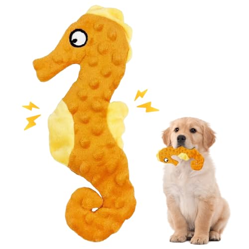 UxClishe Quietschendes interaktives Hundespielzeug, keine Füllung, Kauspielzeug für Hunde, unzerstörbare Hunde, Plüschtiere mit Knisterpapier für kleine und mittelgroße Hunde, Geburtstagsgeschenke UxClishe Quietschendes interaktives Hundespielzeug, keine Füllung, Kauspielzeug für Hunde, unzerstörbare Hunde, Plüschtiere mit Knisterpapier für kleine und mittelgroße Hunde, Geburtstagsgeschenke von UxClishe