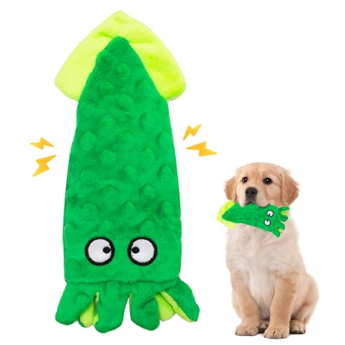 UxClishe Quietschendes interaktives Hundespielzeug, keine Füllung, Kauspielzeug für Hunde, unzerstörbare Hunde, Plüschtiere mit Knisterpapier für kleine und mittelgroße Hunde, Geburtstagsgeschenke UxClishe Quietschendes interaktives Hundespielzeug, keine Füllung, Kauspielzeug für Hunde, unzerstörbare Hunde, Plüschtiere mit Knisterpapier für kleine und mittelgroße Hunde, Geburtstagsgeschenke von UxClishe