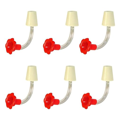 Uxsjakjsd 6pcs Hummingbird Feeder -Röhrchen und Stopper Vogelwasser -Feeder -Röhrchen Stopper für Außenbetriebe Machen Ihre Eigenen Vogelfutterhäuschen Uxsjakjsd 6pcs Hummingbird Feeder -Röhrchen und Stopper Vogelwasser -Feeder -Röhrchen Stopper für Außenbetriebe Machen Ihre Eigenen Vogelfutterhäuschen von Uxsjakjsd