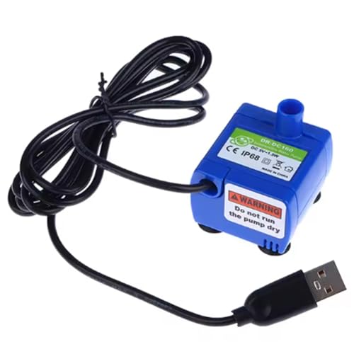 Uxsjakjsd Mini DIY Low -Lärmmotor Pumpe 5V DC USB für Haustierkatze Trinkschale Wasserspender Zubehör von Uxsjakjsd