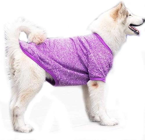 Fleece-Linie, großer Hundepullover – für Herbst und Winter, weich, dehnbar, leicht, warm, für kaltes Wetter, Haustierkleidung, vierbeiniges Hunde-/Katzen-Outfit, für drinnen und draußen (Nr. 3, 9XL) von UzeEnde