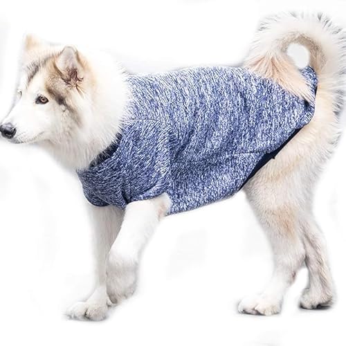 Fleece-Linie, großer Hundepullover – für Herbst und Winter, weich, dehnbar, leicht, warm, für kaltes Wetter, Haustierkleidung, vierbeiniges Hunde-/Katzen-Outfit, für drinnen und draußen (Nr. 4, 8XL) von UzeEnde