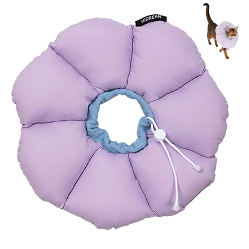 Niedliches Blumen-Halsband zur Genesung von Haustieren – weiches, verstellbares Katzen-/Hundekegel, elisabethanisches Halsband für postoperative Operationen, Anti-Leck-Schutz, bequemes Nackenkissen Niedliches Blumen-Halsband zur Genesung von Haustieren – weiches, verstellbares Katzen-/Hundekegel, elisabethanisches Halsband für postoperative Operationen, Anti-Leck-Schutz, bequemes Nackenkissen von UzeEnde