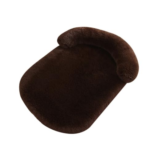 UzeEnde Flauschiges Plüsch-Hundebett – gemütlicher Anti-Angst-Schwamm, Haustier-Sofa-Matte mit Nackenrolle, weicher, waschbarer Möbelschutz für große, mittelgroße und kleine Hunde, Katzen UzeEnde Flauschiges Plüsch-Hundebett – gemütlicher Anti-Angst-Schwamm, Haustier-Sofa-Matte mit Nackenrolle, weicher, waschbarer Möbelschutz für große, mittelgroße und kleine Hunde, Katzen von UzeEnde