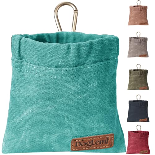 UzeEnde Hundeleckerli-Tasche aus Segeltuch – freihändiges Training, Hüfttasche, Outdoor, tragbarer Tierfutterhalter mit Clip, funktionale Belohnungs-Snack-Tasche für Spaziergänge, Wandern UzeEnde Hundeleckerli-Tasche aus Segeltuch – freihändiges Training, Hüfttasche, Outdoor, tragbarer Tierfutterhalter mit Clip, funktionale Belohnungs-Snack-Tasche für Spaziergänge, Wandern von UzeEnde