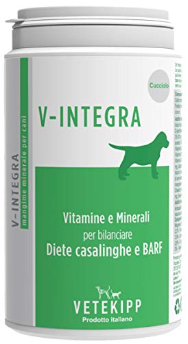 V-Integra Welpen Hund - MineralFutter für die Home-Diät des Hundewelpen - 200 g von V-Integra