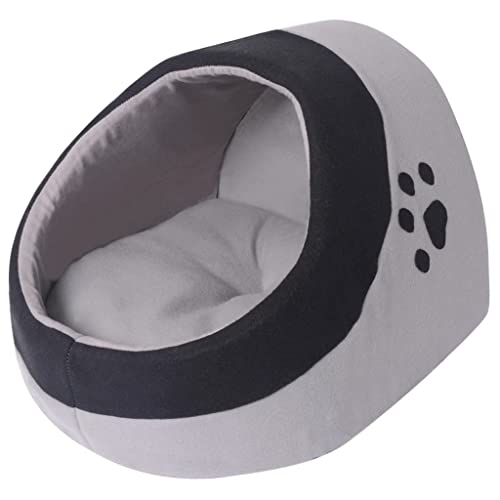 Cat Cubby Grau und Schwarz L, Artikelfarbe: Grau und Schwarz von VACARX