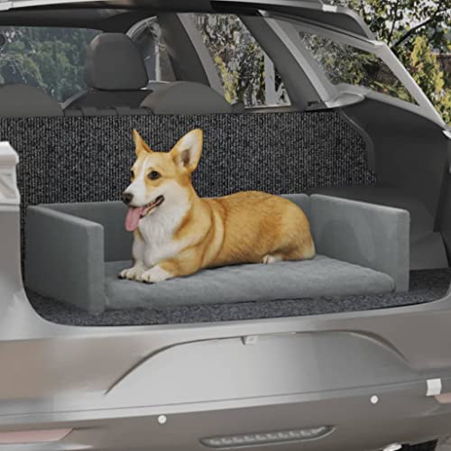 VACARX Hundekofferraum, hellgrau, 90 x 60 cm, Leinenoptik, Artikelfarbe: Hellgrau VACARX Hundekofferraum, hellgrau, 90 x 60 cm, Leinenoptik, Artikelfarbe: Hellgrau von VACARX