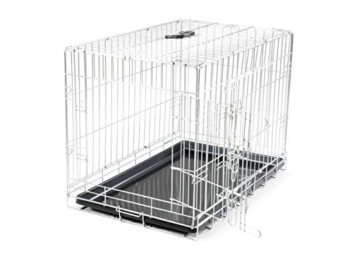 Vadigran 13832 Transportkäfig Faltbar Classic 76x48x55cm, L, Silber von VADIGRAN