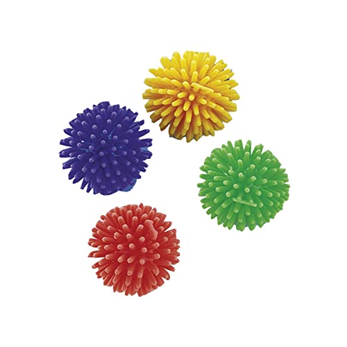 VADIGRAN - 4 Spielbälle für Katzen – Ball Typ Igel 3 cm von VADIGRAN