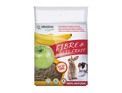 VADIGRAN Faser/Multi Fruit mit Apfel/Banane für Kleintiere 500 g von VADIGRAN