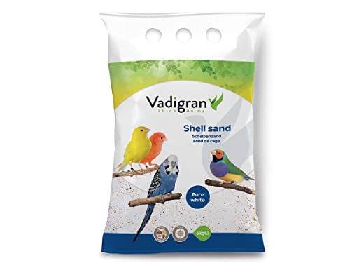 VADIGRAN Kies Boden-Käfig für Vogel weiß 25 KG von VADIGRAN