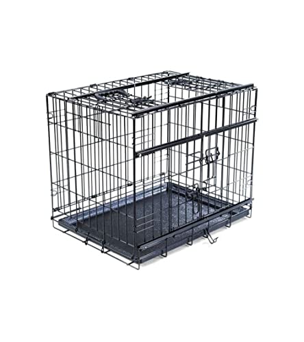 VADIGRAN Transportkäfig, faltbar, für Hunde, bequem und tragbar, Schwarz, 61 x 46 x 51 cm VADIGRAN Transportkäfig, faltbar, für Hunde, bequem und tragbar, Schwarz, 61 x 46 x 51 cm von VADIGRAN