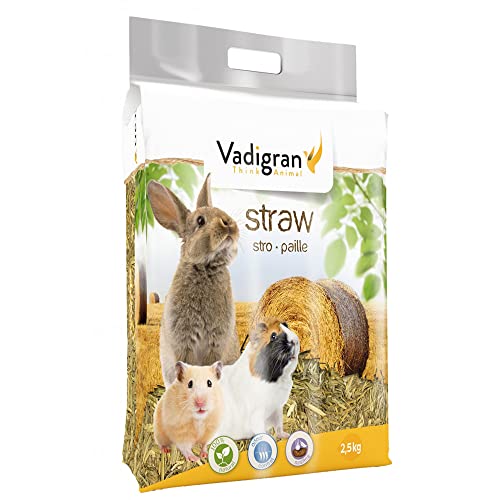 VADIGRAN Vadibed Strohhalm, für Kleintiere, 75 l, 2,5 kg VADIGRAN Vadibed Strohhalm, für Kleintiere, 75 l, 2,5 kg von VADIGRAN