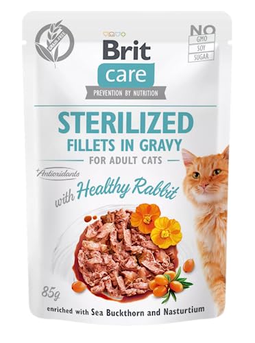 VAFO Praha s.r.o. Brit Care COT SASZ.85G FG Sterilisiert Kaninchen Nassfutter / 24 von Brit