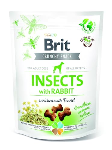 VAFO PRAHA s.r.o. Brit Pog Hundesnacks 200g Snack Insekt Hase / 6 von Brit