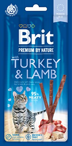 VAFO PRAHA s.r.o. Brit Premium Cat Kabanosy Türkei & Lamm Trockenfutter 3 x 5G / 35 von VAFO PRAHA s.r.o.