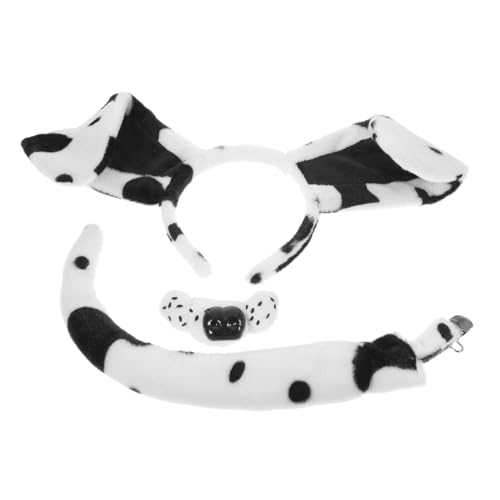 VALICLUD 1 Set Cosplay Hundekostüm Verkleidung Hundeohr Stirnband Cosplay Welpenohr Stirnband Hundeohr Stirnband Mit Tierwelpen Kostümzubehör Welpenohren Stirnband von VALICLUD