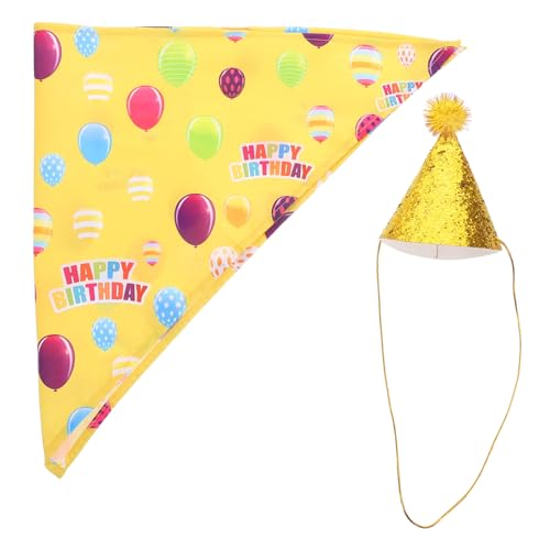 VALICLUD 1 Set Veranda Gans Kleidungsset Haustier Sommer Bandana Winter Veranda Gans Outfit Haustier Halsdekoration Geburtstagsparty Gans Kappe Haustier Gans Kostüm Hut Haustier von VALICLUD