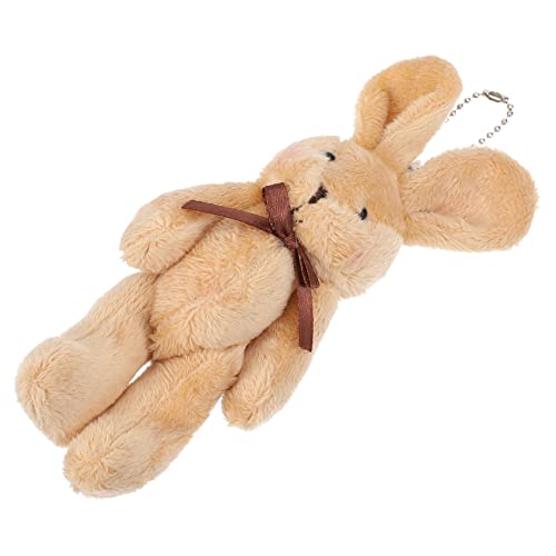 VALICLUD 1 Stück Plüschhase Schlüsselanhänger Tasche Plüsch Schlüsselanhänger Hase Plüsch Anhänger Schlüsselanhänger Schlüsselanhänger Anhänger Schlüsselanhänger Anhänger Rucksack Zubehör von VALICLUD