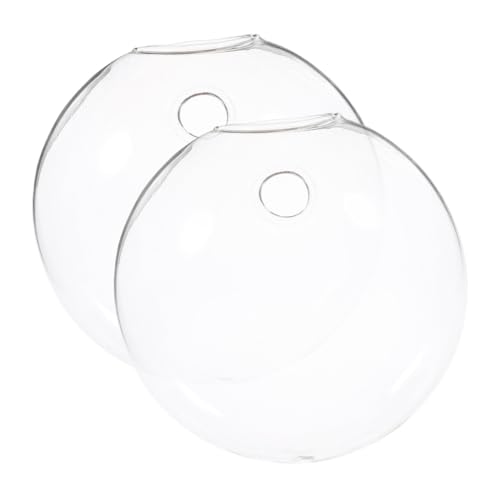 VALICLUD 2 Stück Wandvasen aus Transparentem Glas für Hydrokultur Pflanzen Platzsparendes Hängendes Terrarium Dekorative Glasvasen für Büro und Zuhause Einfach zu Pflegen Wurzelanzeige VALICLUD 2 Stück Wandvasen aus Transparentem Glas für Hydrokultur Pflanzen Platzsparendes Hängendes Terrarium Dekorative Glasvasen für Büro und Zuhause Einfach zu Pflegen Wurzelanzeige von VALICLUD