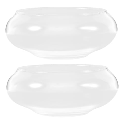 VALICLUD 2stücke Rundes Hydrokultur-pflanzgefäß Transparente Blumenvase Glasterrarium Für Sukkulenten Tisch-pflanzgefäß Geeignet Für Hydrokulturpflanzen Und Aquarienpflanzen VALICLUD 2stücke Rundes Hydrokultur-pflanzgefäß Transparente Blumenvase Glasterrarium Für Sukkulenten Tisch-pflanzgefäß Geeignet Für Hydrokulturpflanzen Und Aquarienpflanzen von VALICLUD