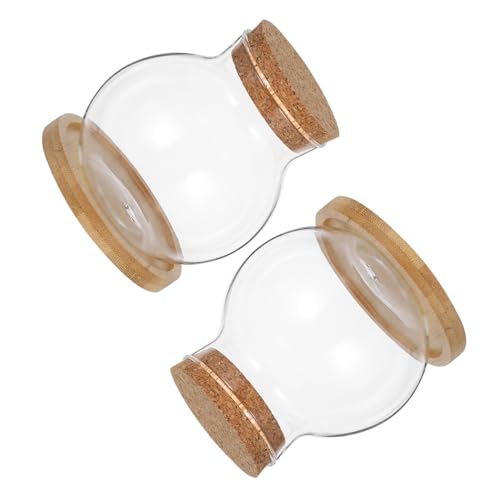 VALICLUD 2er-Set Fischschalen Für Den Schreibtisch: Kleines Betta-Aquarium Aus Glas Mit Deckel, Durchsichtige Bambusmatte – Hydrokultur-pflanzvasen, Anzuchtstationen, Gläser Für Zuhause, VALICLUD 2er-Set Fischschalen Für Den Schreibtisch: Kleines Betta-Aquarium Aus Glas Mit Deckel, Durchsichtige Bambusmatte – Hydrokultur-pflanzvasen, Anzuchtstationen, Gläser Für Zuhause, von VALICLUD