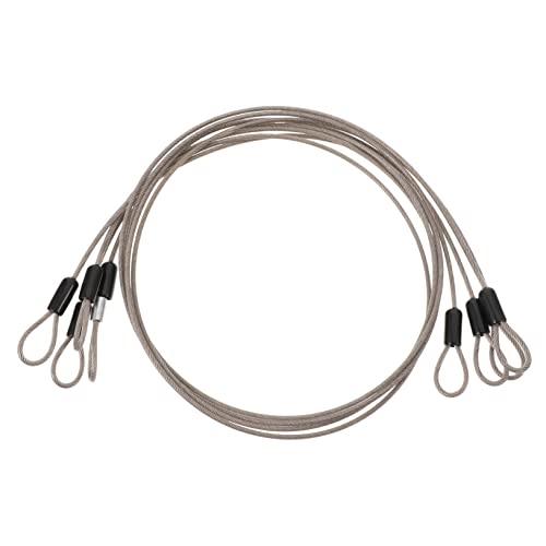 VALICLUD 4Stücke Hängeseil Rostfreies Mehrzweck Kabel für Outdoor Hundeleine Kleidungshänger Langlebig Leicht zu Transportieren VALICLUD 4Stücke Hängeseil Rostfreies Mehrzweck Kabel für Outdoor Hundeleine Kleidungshänger Langlebig Leicht zu Transportieren von VALICLUD