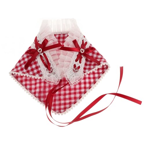 VALICLUD Dreieckstuch-Stirnband Aus Spitze Für Damen Stilvolles Haartuch Bandana Vielseitige Kopfbedeckung Für Urlaub Und Outfits von VALICLUD