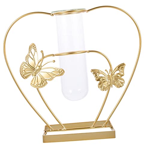 VALICLUD Exquisites Pflanzenblumen Terrarium mit Schmetterlingsmuster Kreative Desktop Vase für Heimdekoration und Besondere Anlässe VALICLUD Exquisites Pflanzenblumen Terrarium mit Schmetterlingsmuster Kreative Desktop Vase für Heimdekoration und Besondere Anlässe von VALICLUD