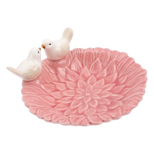 VALICLUD Keramisches Schmucktablett Mit Vogelmotiv Dekorative Schale Für Kosmetik Und Schmuckaufbewahrung Für Schlafzimmer Und Kreative Geschenkidee Für VALICLUD Keramisches Schmucktablett Mit Vogelmotiv Dekorative Schale Für Kosmetik Und Schmuckaufbewahrung Für Schlafzimmer Und Kreative Geschenkidee Für von VALICLUD