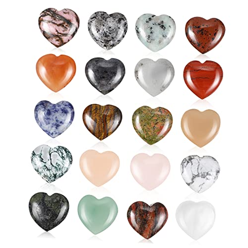VALICLUD 20 STK Liebe Kristallstein Und Edelsteine Tischstreuung Und Steine Natürliches Kristallherz Herzsteine Heilende Engry- Chakra Meditationsstein VALICLUD 20 STK Liebe Kristallstein Und Edelsteine Tischstreuung Und Steine Natürliches Kristallherz Herzsteine Heilende Engry- Chakra Meditationsstein von VALICLUD