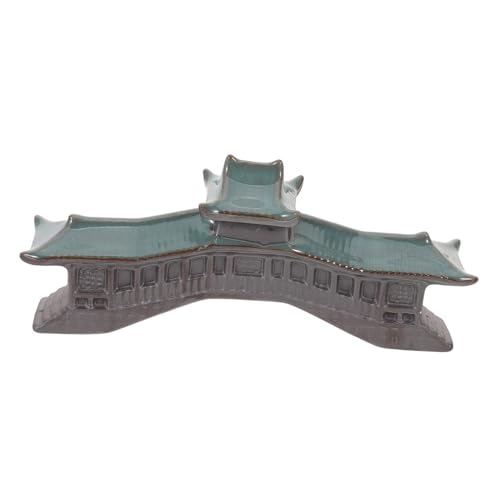 VALICLUD Aquariumbrücke Miniatur-gartenornament Für Fischtank Terrarium Feengarten Künstliches Brückenmodell Landschaftszubehör Innenbereich Außenbereich von VALICLUD