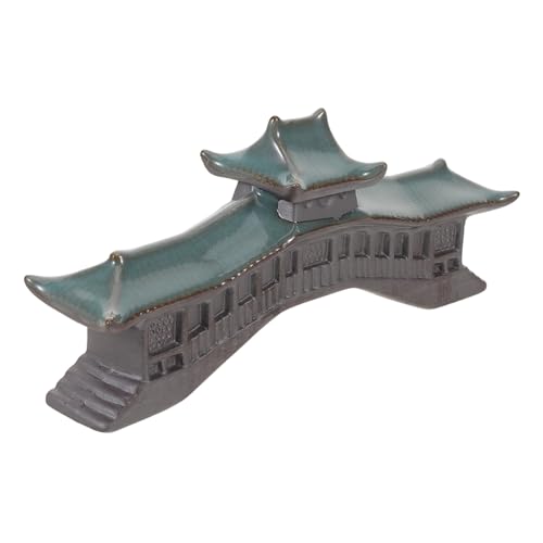 VALICLUD Miniatur-pavillon-Figur Mit Simulationsbrücke Kleines Pagodenmodell Für Aquarium-Dekoration Bonsai-Zen-dekor Mikro-landschaftsdekor Schreibtisch VALICLUD Miniatur-pavillon-Figur Mit Simulationsbrücke Kleines Pagodenmodell Für Aquarium-Dekoration Bonsai-Zen-dekor Mikro-landschaftsdekor Schreibtisch von VALICLUD