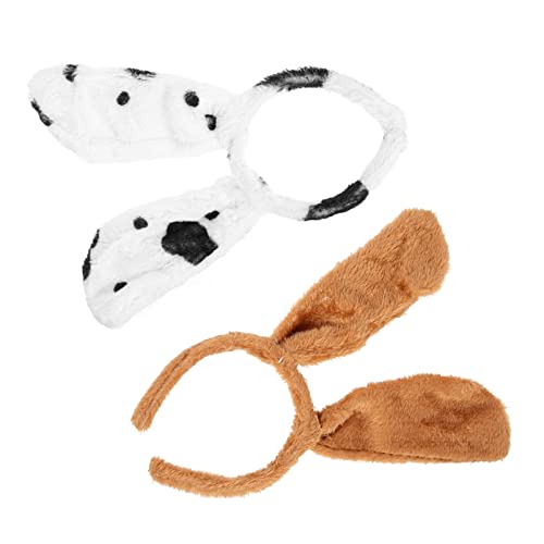 VALICLUD Modellier-Stirnband Für Hunde – 2-teiliges Kostüm Mit Welpenohren Bequemer Haarhalter Für Frauen VALICLUD Modellier-Stirnband Für Hunde – 2-teiliges Kostüm Mit Welpenohren Bequemer Haarhalter Für Frauen von VALICLUD