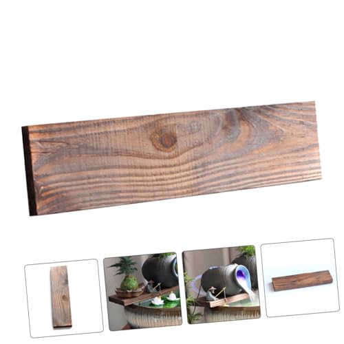 VALICLUD Natürliche Holzplatten Driftwood Aquarium Deko Wasserspiel Garten Terrarium Ornament für Fischbecken und mit Realistischem Wasserfluss von VALICLUD