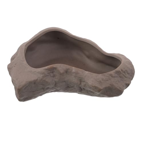 VALICLUD Steinförmiger Keramik-pflanztopf Ohne Abflussloch Kleiner Blumentopf Aus Keramik Pflanztöpfe Für Sukkulenten Und Zimmerbonsai Langlebiger Keramiktopf Für Innen Und Außenbereich von VALICLUD