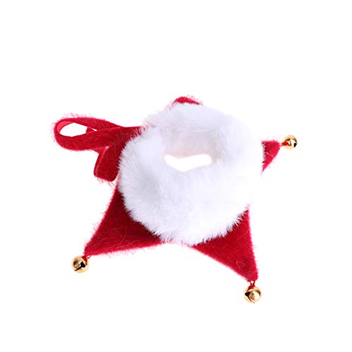 VALICLUD Kostüme Für Hunde Mini-schal Hundehalstücher Für Weihnachten Weihnachtshalsbänder Für Hunde Katzenschal Jingle Bell-Kragen Hundekostüme Für Kleine Hunde Hundeschals Kätzchen Hase von VALICLUD
