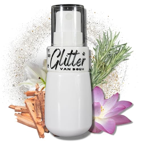 VAN DOGH Lebensmittelglitzer-Lotion für Hunde & Katzen – Anti-Verfilzung, feuchtigkeitsspendende Formel für extra glänzendes, weiches Fell – Sanfte Formel für gesunde Fell – 30ml - Made in Germany VAN DOGH Lebensmittelglitzer-Lotion für Hunde & Katzen – Anti-Verfilzung, feuchtigkeitsspendende Formel für extra glänzendes, weiches Fell – Sanfte Formel für gesunde Fell – 30ml - Made in Germany von VAN DOGH