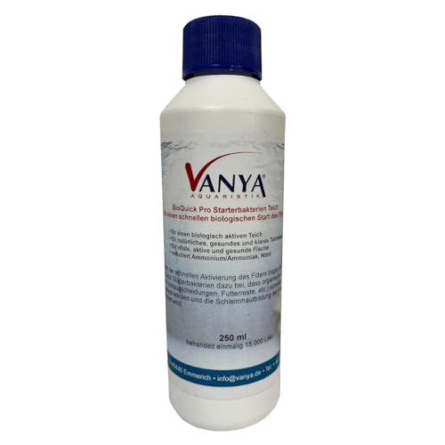 Vanya BioQuick Pro Starterbakterien Teich 250ml von VANYA